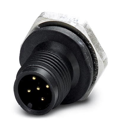 Phoenix Contact M12 Contact Carrier - Plug; SACC-E-M12MS-5CON-M16 PSCUP; Male; 5-Pin; A - Standard Key; Front Mount